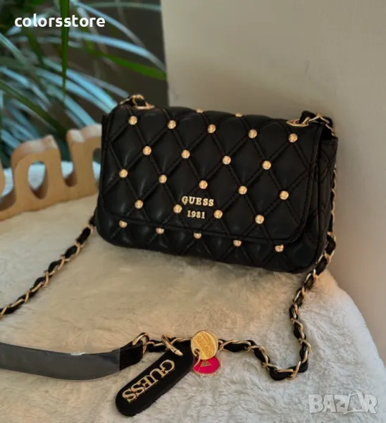 Луксозна Черна чанта  Guessкод SG301A, снимка 1