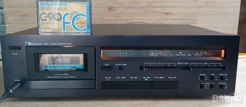 Дек Nakamichi 480 2 Head с двойно лентоводене, снимка 1