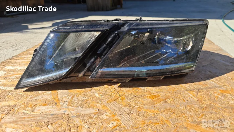 Оригинален ляв LED фар за Шкода Октавия 3 фейс 2016-2020г., снимка 1