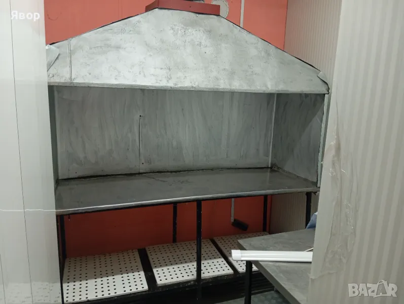 Професионална аспирация с работен плод, стойка и долен рафт, снимка 1