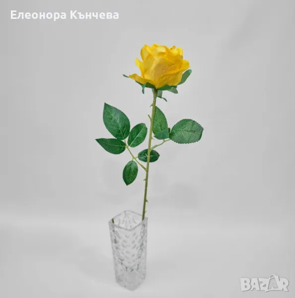 Изкуствени рози с реалистична визия, снимка 1
