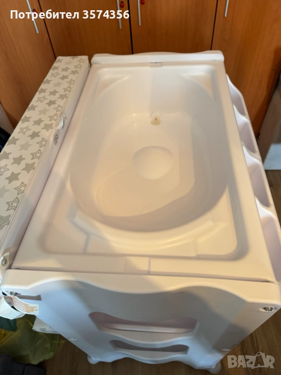 Повивалник и корито  за бебе 2 в 1, снимка 1