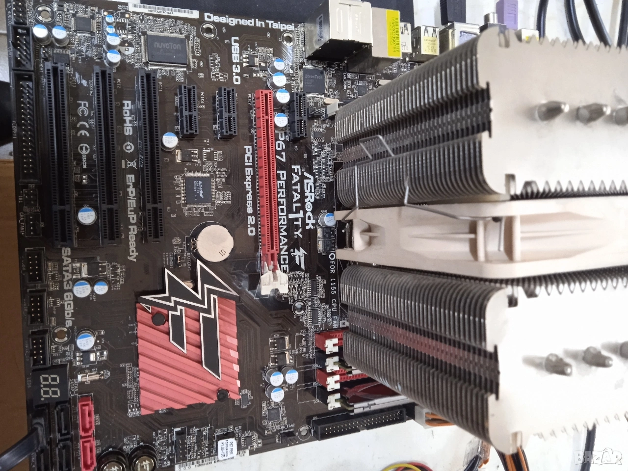 Дъно процесор и Рам Intel i5 2500 4x3300Mh, снимка 1