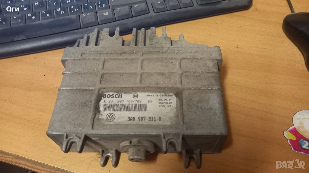Моторен компютър VW Passat B3 B4 (1989-1996г.) 3A0907311B / 3A0 907 311 B / 0261203788/789 , снимка 1
