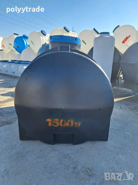 Надеждни Цветни Резервоари за Вода от Политрейд – Идеални за Открити Пространства, снимка 1