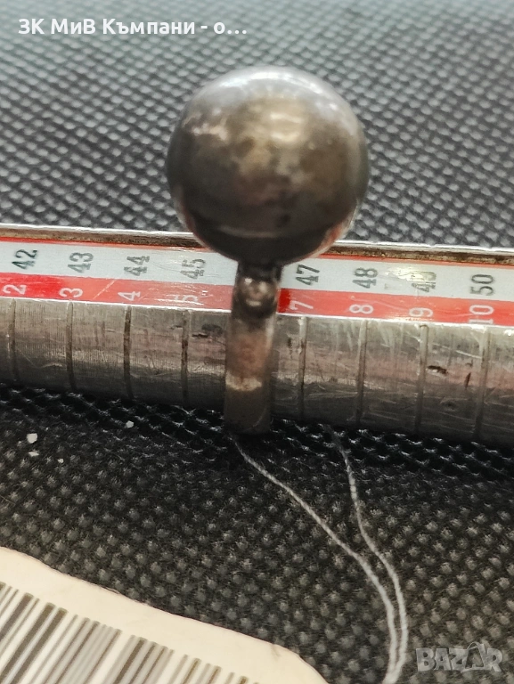 Сребърен пръстен 5.26гр, снимка 1