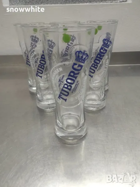 Чаши за бира Туборг -330 мл - намалени, снимка 1
