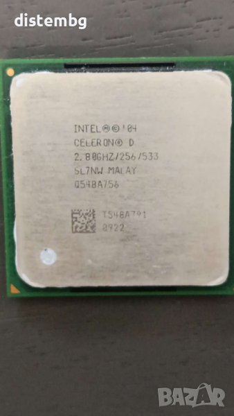 Intel® Celeron® D Processor 335J 256K Cache, 2.80 GHz, 533 MHz FSB, снимка 1