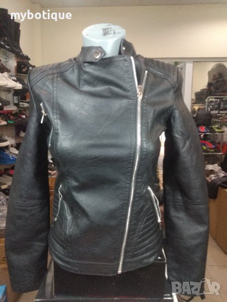 Кожено дамско яке супер хитов моел, снимка 1