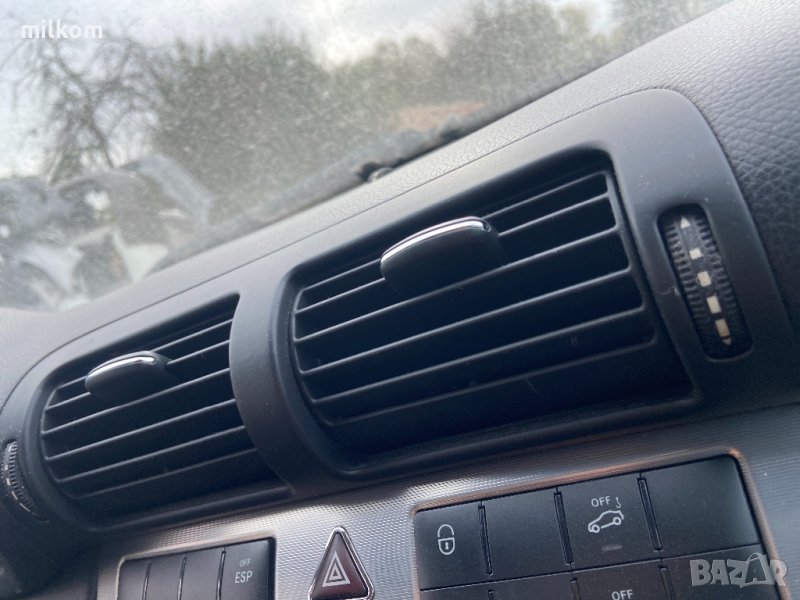 Среден въздуховод парно мерцедес ц класа w203 c class, снимка 1