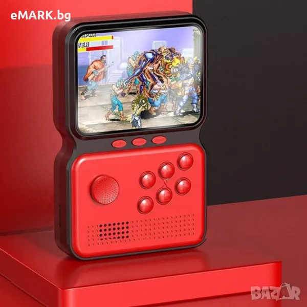 Преносима ретро конзола с 900 класически видеоигри с AV изход за свързване към TV или монитор, снимка 1
