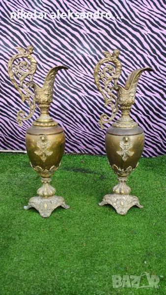 френски месингов съд., снимка 1