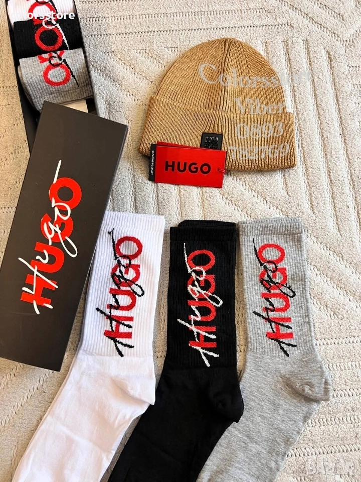 Мъжки чорапи Hugo Boss-VL45E, снимка 1