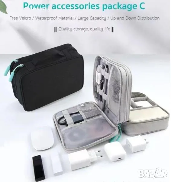 Coteci Accessories Bag 14008-GY / 235x165x90mm / Сив / Баркод : 2403602, снимка 1