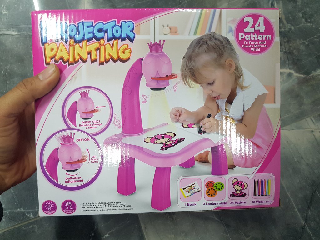 Детски проектор за рисуване в Рисуване и оцветяване в гр. Сливен -  ID34700604 — Bazar.bg