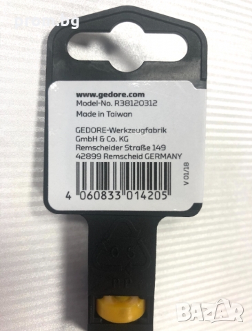 GEDORE Red тест отвертка, фазомер, 105 - 250 V, внос от Германия, снимка 3 - Отвертки - 36078119