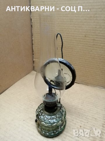 Стара Соц Газена Лампа. , снимка 2 - Антикварни и старинни предмети - 41344795