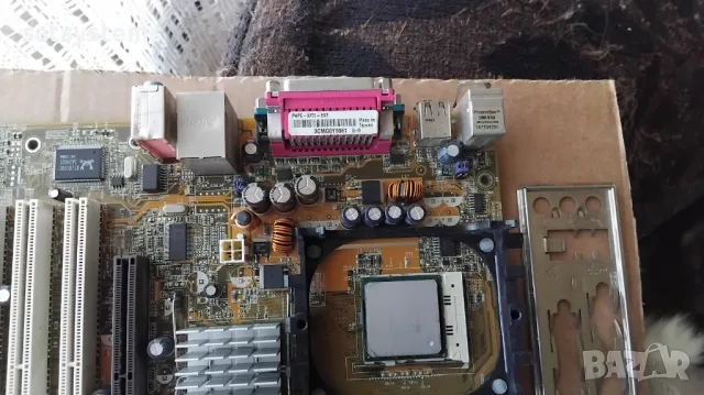 Дънна платка Asus P4PE-X TE Socket 478 CPU+FAN+RAM, снимка 8 - Дънни платки - 49088463