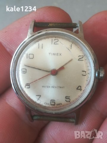 Часовник TIMEX. Vintage watch. Ретро модел. Механичен механизъм , снимка 2 - Дамски - 41945662