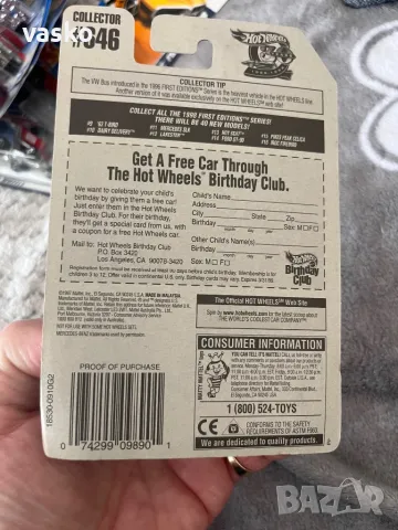 Hotwheels 1997 Mercedes SLK, снимка 5 - Колекции - 49660434