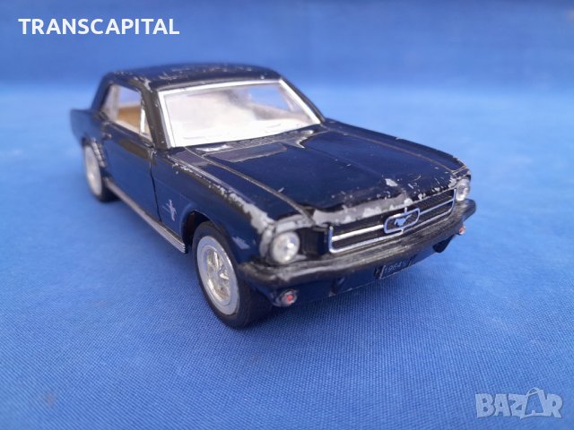 Ford  mustang  1:36, Kinsmart , снимка 3 - Коли, камиони, мотори, писти - 42297107