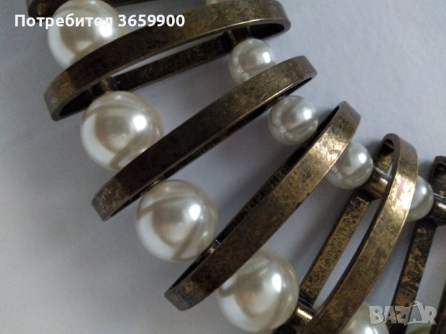 Дамско колие "Клеопатра", снимка 3 - Колиета, медальони, синджири - 41241826