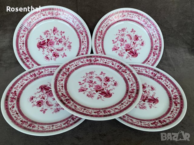 5 броя красиви баварски чинии (среден размер)