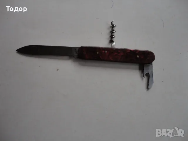 Страхотен нож от соца Сърп и Чук  ВТ, снимка 2 - Ножове - 56235578