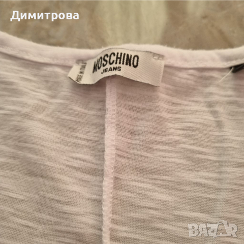 Дамска блуза Moschino , снимка 4 - Тениски - 36249553