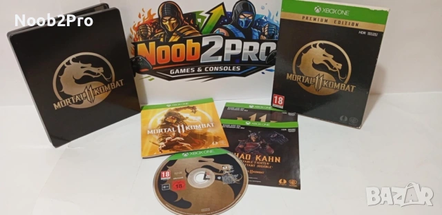 Mortal Kombat 11 steelbook Premium Edition за Xbox One.