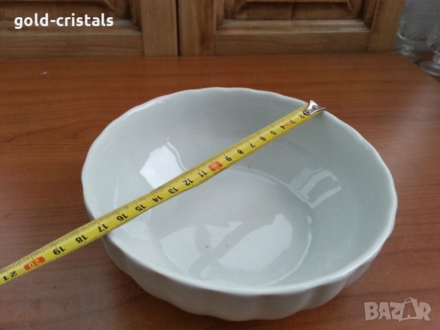 Стар български порцелан купа, снимка 3 - Антикварни и старинни предмети - 34418660