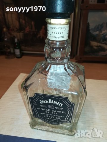 Jack Daniel's Single Barrel Select-празно шише 1806231551, снимка 4 - Колекции - 41244784