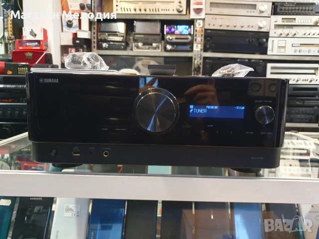 Ресийвър YAMAHA RX-V4A 5.1 Като нов. Дистанционно. Пълен комплект. WiFi и Bluetooth, снимка 5 - Ресийвъри, усилватели, смесителни пултове - 49003339