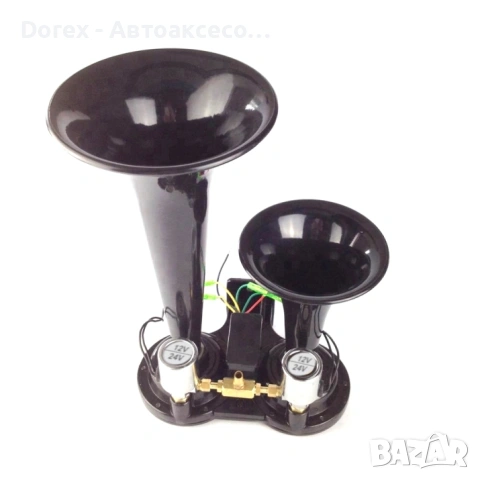 Въздушна тромба дизелов локомотив с клапан 12V - 24V за камион, тир, снимка 4 - Аксесоари и консумативи - 53781620