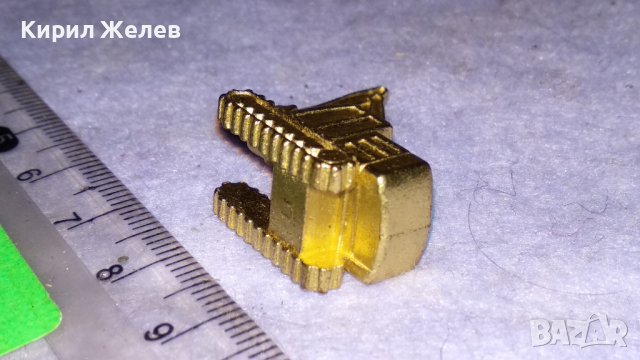 МИНИАТЮРНО МЕСИНГОВО БАГЕРЧЕ за КОЛЕКЦИЯ ИГРАЧКА УКРАСА ДЕКОРАЦИЯ 34581, снимка 5 - Колекции - 39062070