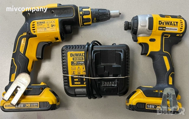 Комплект ударен винтоверт DeWalt DCF787+ DeWALT DCF620