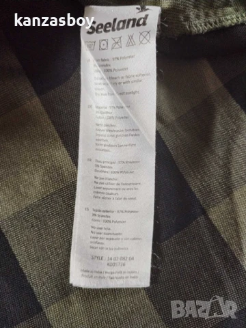 Seeland Highseat shirt in Hunter green - мъжка ловна риза КАТО НОВА 2ХЛ , снимка 8 - Ризи - 51272843