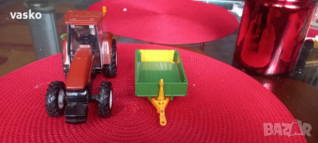 Трактор+ремарке 1:32, снимка 2 - Колекции - 39007558