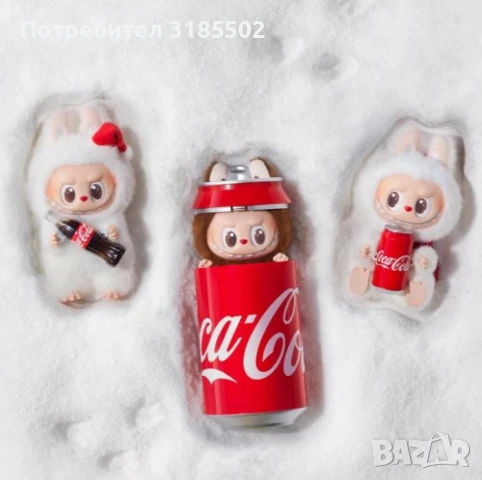 Колекционерски Labubu x Coca-Cola – Зимна лимитирана серия Pre order, снимка 5 - Други - 50928450