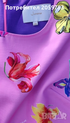 Дамска рокля Юнона , снимка 2 - Рокли - 51797216