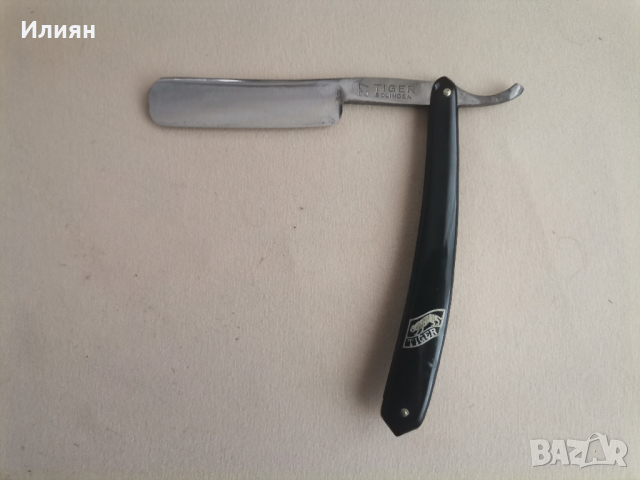 Бръснач-tiger solingen, снимка 2 - Антикварни и старинни предмети - 44834046