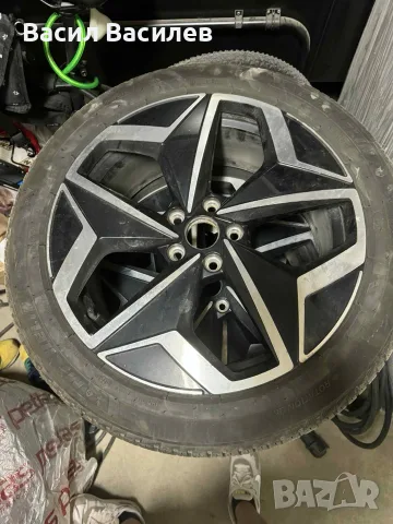 Зимни гуми Michelin с оригинални джанти 19’ Volkswagen ID.3, снимка 2 - Гуми и джанти - 56103383