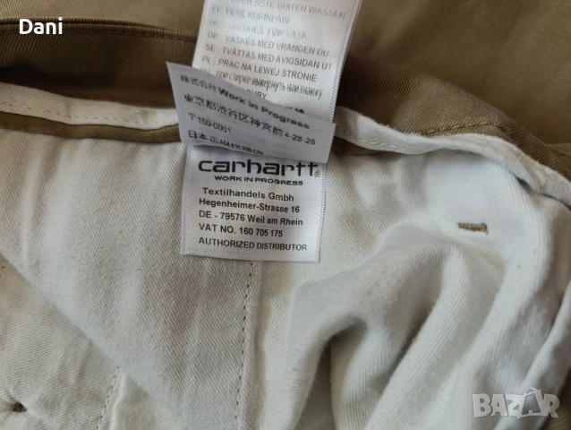 Carhartt WIP Sid Pant панталон, снимка 4 - Панталони - 51839660