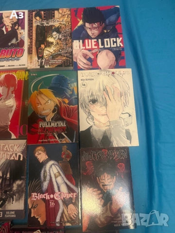 Аниме манга/ Anime manga, снимка 3 - Колекции - 53036277