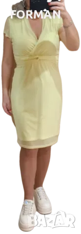 РАЗКОШНА жълта рокля, снимка 1