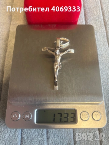 Сребърен ланец Панцер с Кръст , снимка 8 - Колиета, медальони, синджири - 53517388