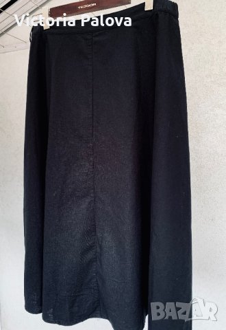 Красива нова пола лен, памук, снимка 11 - Поли - 41366601