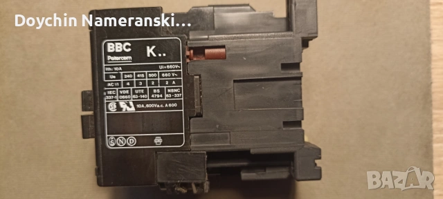 Контактор ABB, снимка 3 - Резервни части за машини - 53142308
