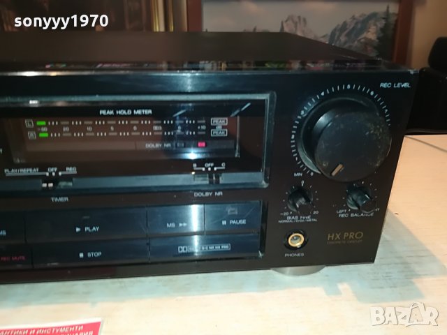 aiwa ad-f410z bias fine tuning hx-pro deck-внос germany 0603222027, снимка 7 - Декове - 36015894