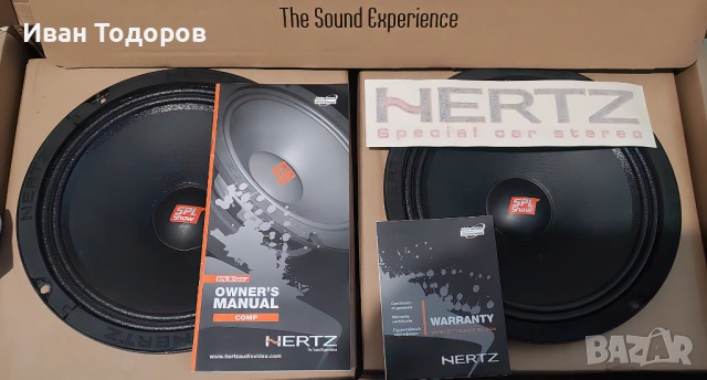 Средночестотни говорители HERTZ, снимка 3 - Аудиосистеми - 53212698